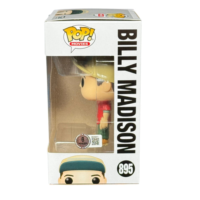Adam Sandler Signed Billy Madison Funko Pop 895 Beckett Authentic Autograph