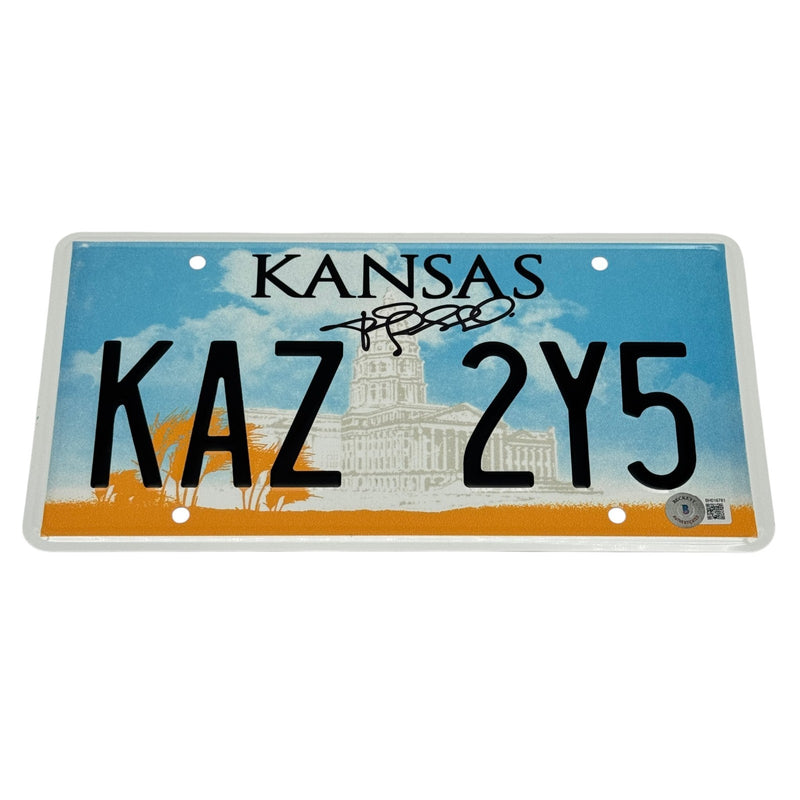 Jared Padalecki Signed Supernatural License Plate Beckett Authentic Autograph!