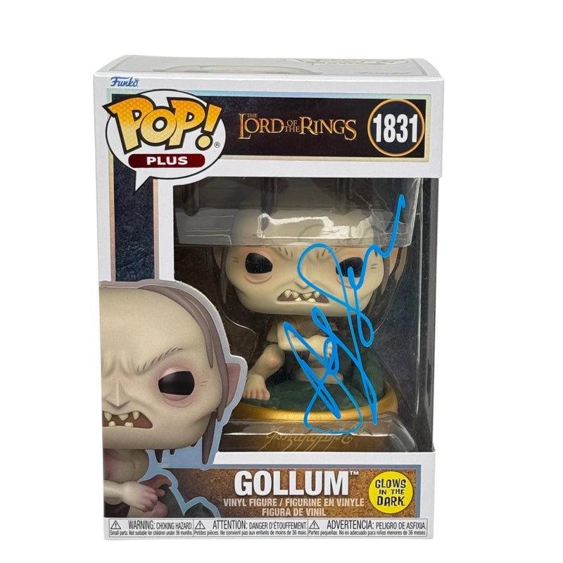 Andy Serkis Signed Gollum Funko Pop #1831 Lord Of The Rings Beckett Autograph