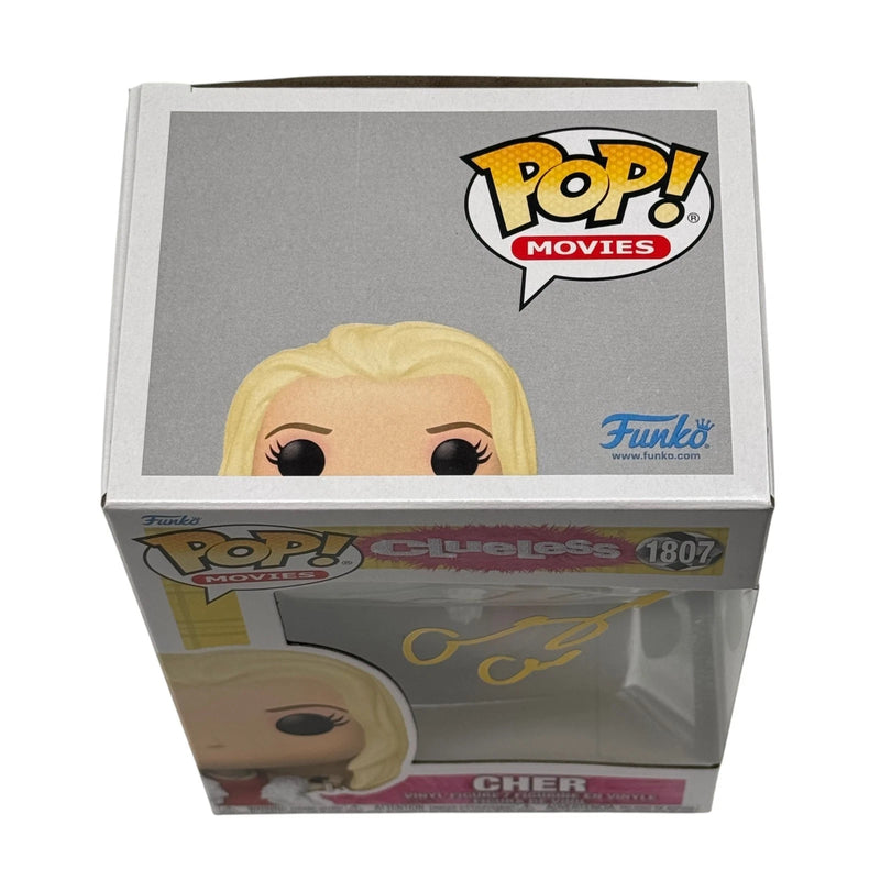 Alicia Silverstone Signed Cher Clueless 30th Anniversary Funko Pop #1807 Beckett