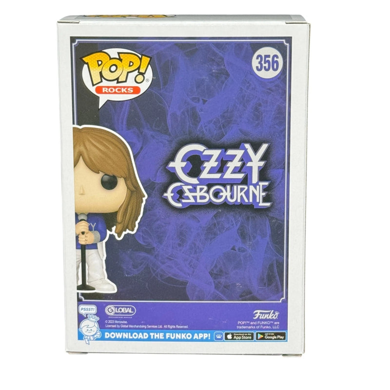 Ozzy Osbourne Signed Funko Pop 356 Black Sabbath Autograph Beckett Witnessed