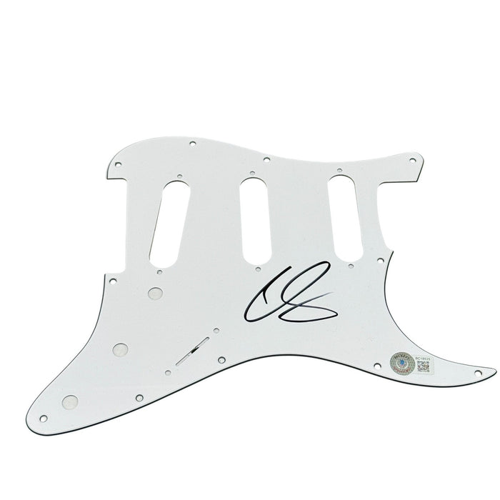 Chris Stapleton Signed Stratocaster Guitar Pickguard Autographed Beckett BAS