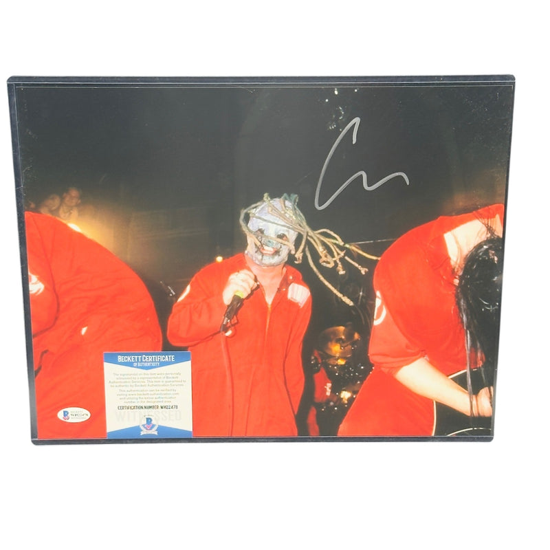Corey Taylor Signed 11x14 Photo Slipknot Stone Sour Autograph Beckett BAS COA!