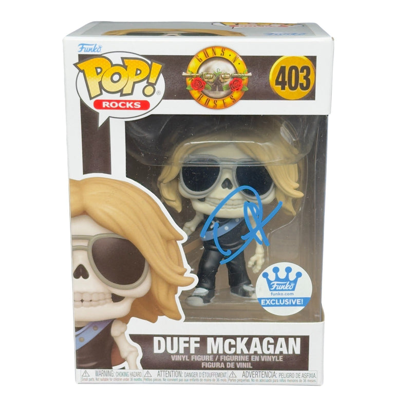 Duff McKagan Signed Guns N Roses Funko Pop 403 - Beckett Authentic Autograph