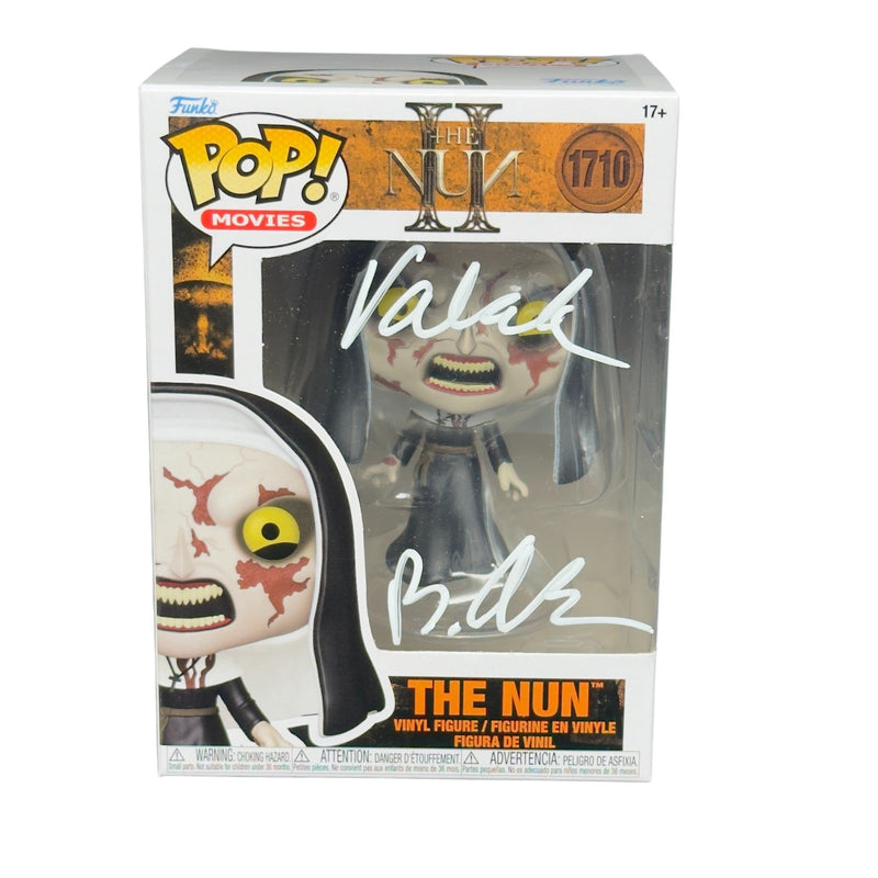 Bonnie Aarons Signed Valak The Nun Funko Pop 1710 - Beckett Authentic Autograph