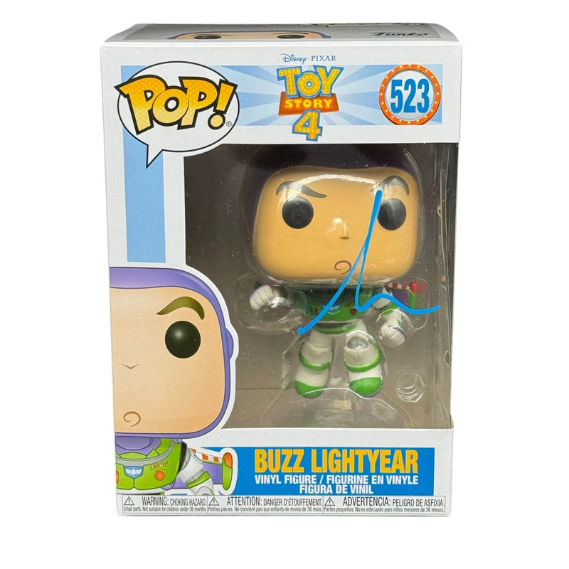 Tim Allen Signed Buzz Lightyear #523 Funko Pop Toy Story Beckett BAS Autograph