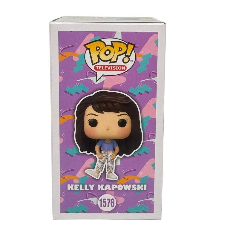 Tiffani Amber Thiessen Signed Kelly Kapowski Funko Pop 1576 Autograph Beckett