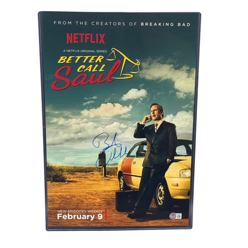 Bob Odenkirk Signed 12x18 Photo Better Call Saul Autographed Beckett Authentic!!
