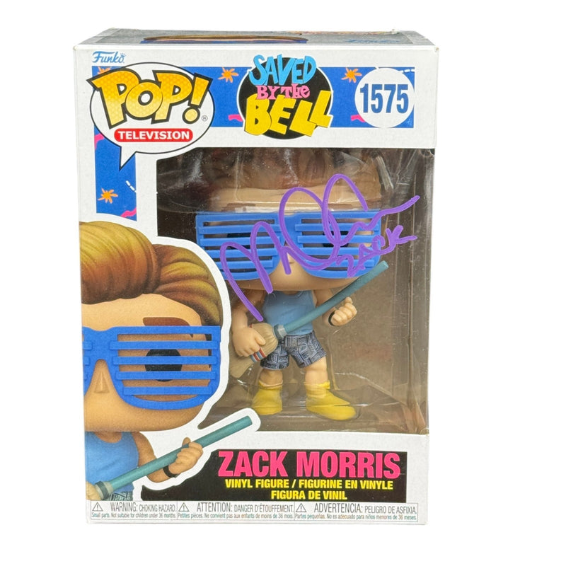 Mark-Paul Gosselaar Signed Zack Morris Funko Pop! #1575 Beckett Autograph