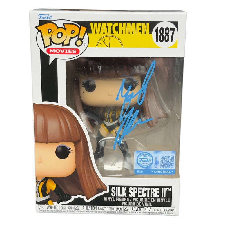 Malin Akerman Signed Watchmen Silk Spectre Funko Pop 1887 Beckett Autograph!