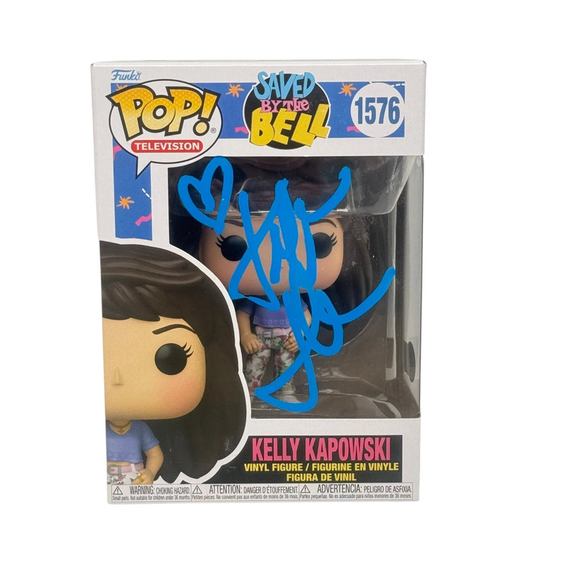 Tiffani Amber Thiessen Signed Kelly Kapowski Funko Pop 1576 Autograph Beckett