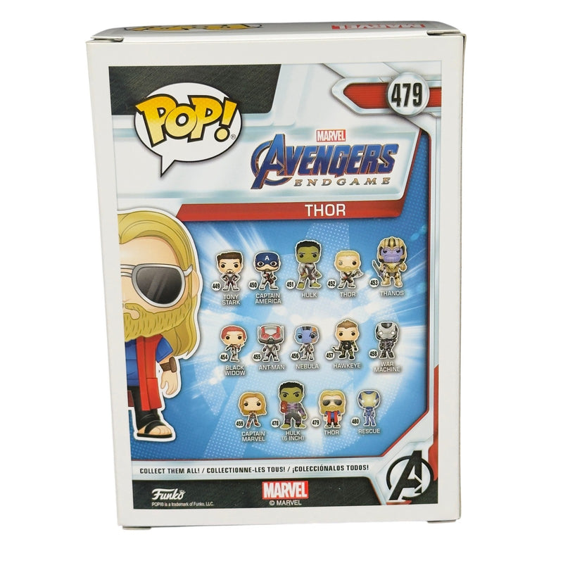 Chris Hemsworth Signed Thor Avengers: Endgame Funko Pop 479 Beckett Autograph
