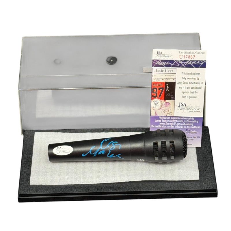 Lisa Marie Presley Signed 8x10 Microphone Daughter of Elvis Autograph JSA COA