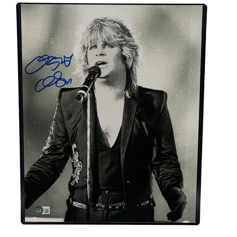 Ozzy Osbourne Signed Black Sabbath 11x14 Photo Autographed Beckett Witnessed!