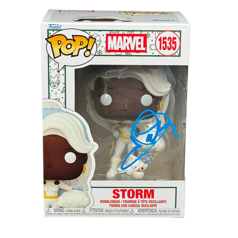 Halle Berry Signed Marvel X-Men Storm Funko Pop 1535 Autographed Beckett BAS