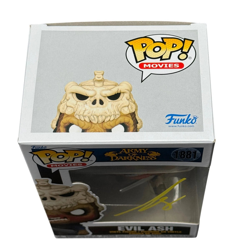 Bruce Campbell Signed Army of Darkness Evil Ash Funko Pop 1881 Beckett Autograph