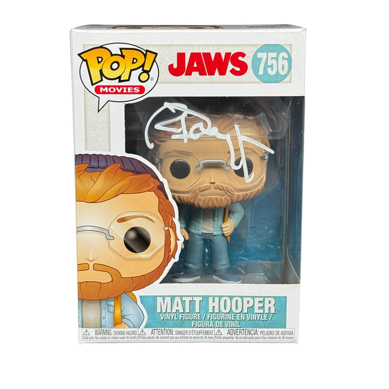 Richard Dreyfuss Signed Matt Hooper Funko Pop 756 Jaws Autograph Beckett BAS COA