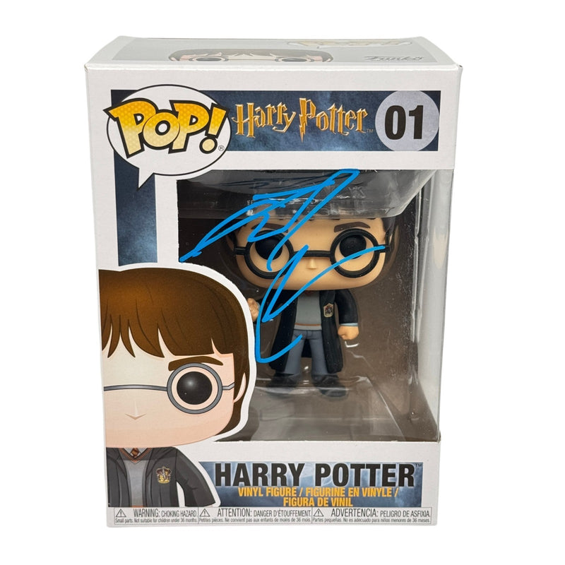 Daniel Radcliffe Signed Harry Potter Funko Pop 01 Beckett Authentic Autograph!