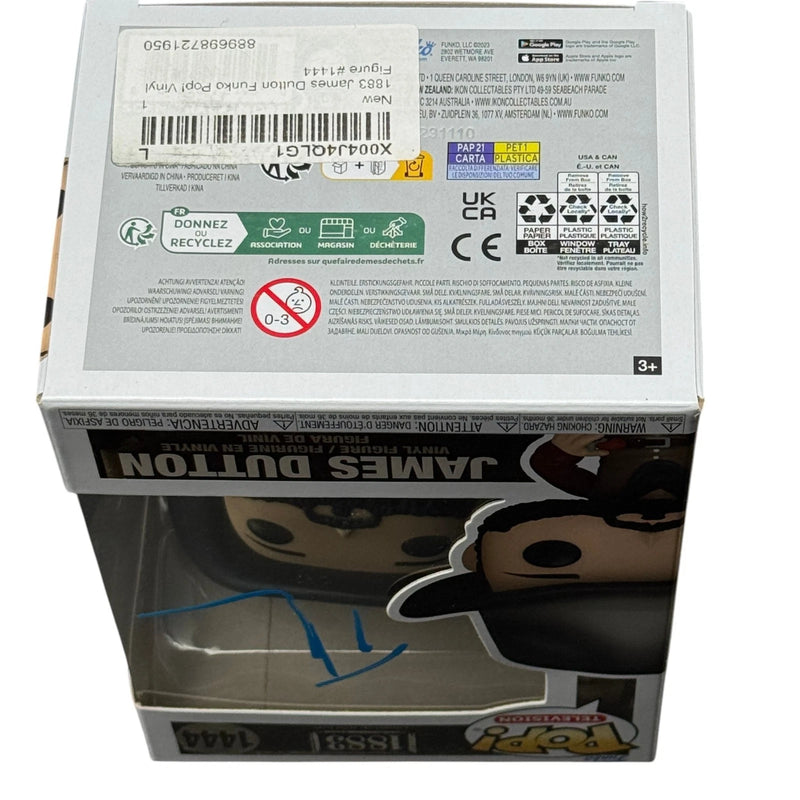 Tim McGraw Signed Funko Pop 1444 James Dutton Yellowstone 1883 Autograph Beckett