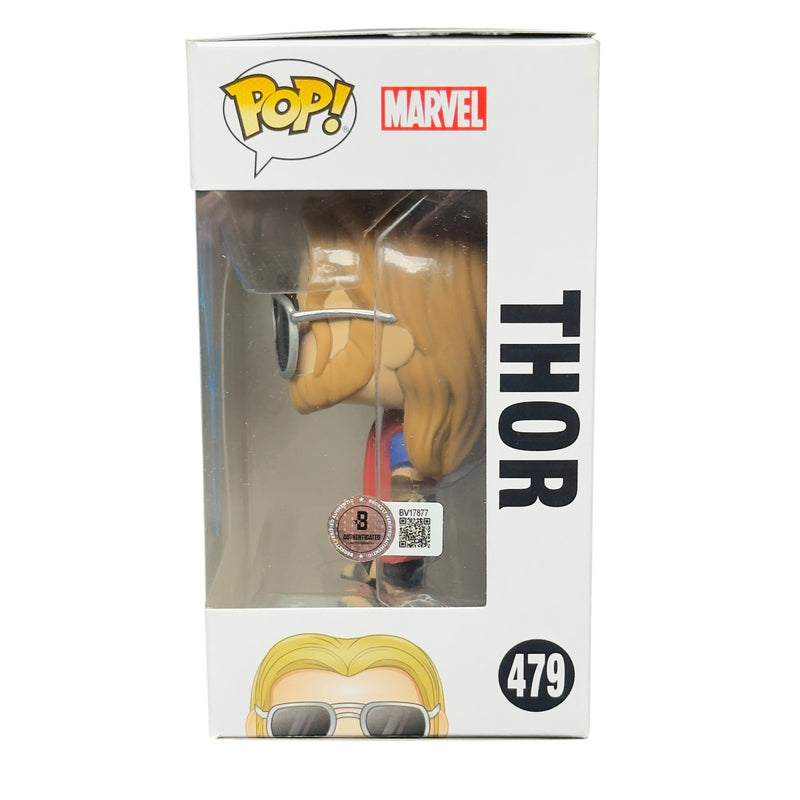 Chris Hemsworth Signed Thor Avengers: Endgame Funko Pop 479 Beckett Autograph