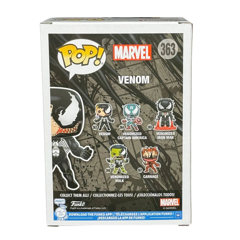 Tom Hardy Signed Venom Funko Pop 363 Eddie Brock Marvel Beckett Authentic BAS!