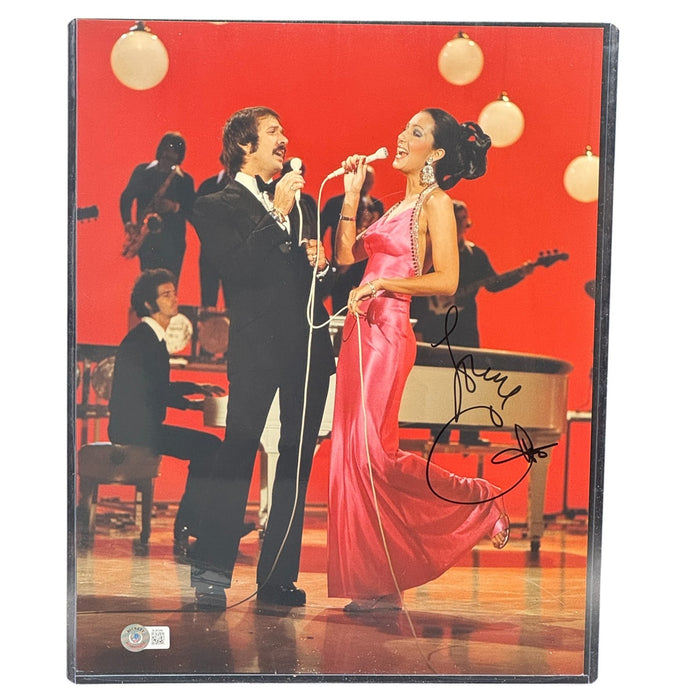 Cher Signed 11x14 Photo Music & Entertainment ICON Autographed Sonny Beckett COA