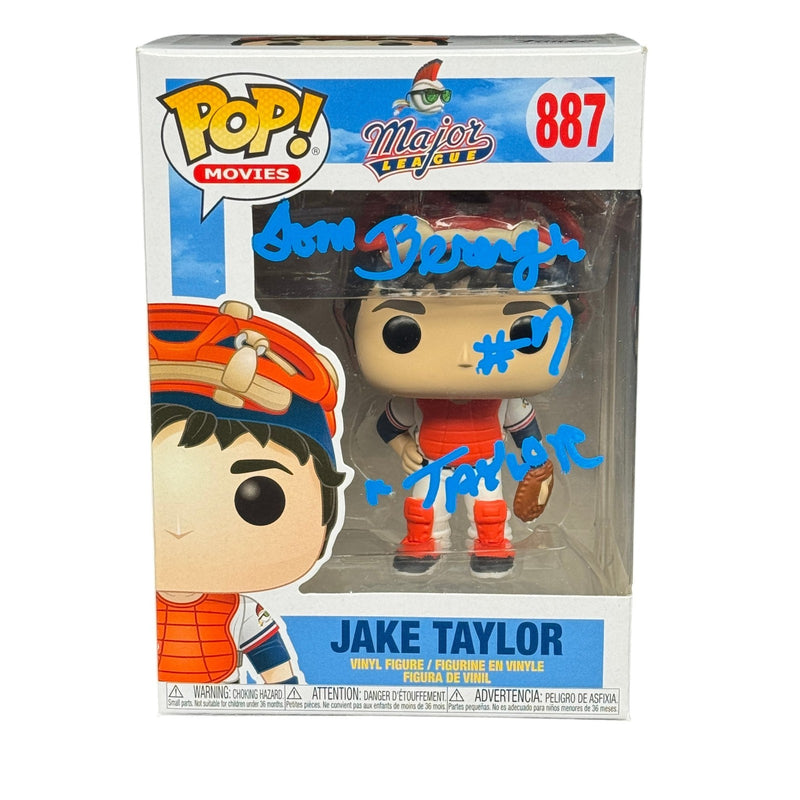 Tom Berenger Signed Jake Taylor Funko Pop Major League Autograph Beckett