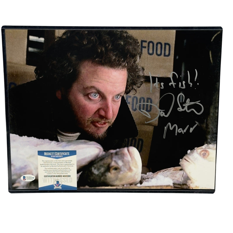 Daniel Stern Signed Marv Home Alone 11x14 Photo Autograph Beckett BAS COA