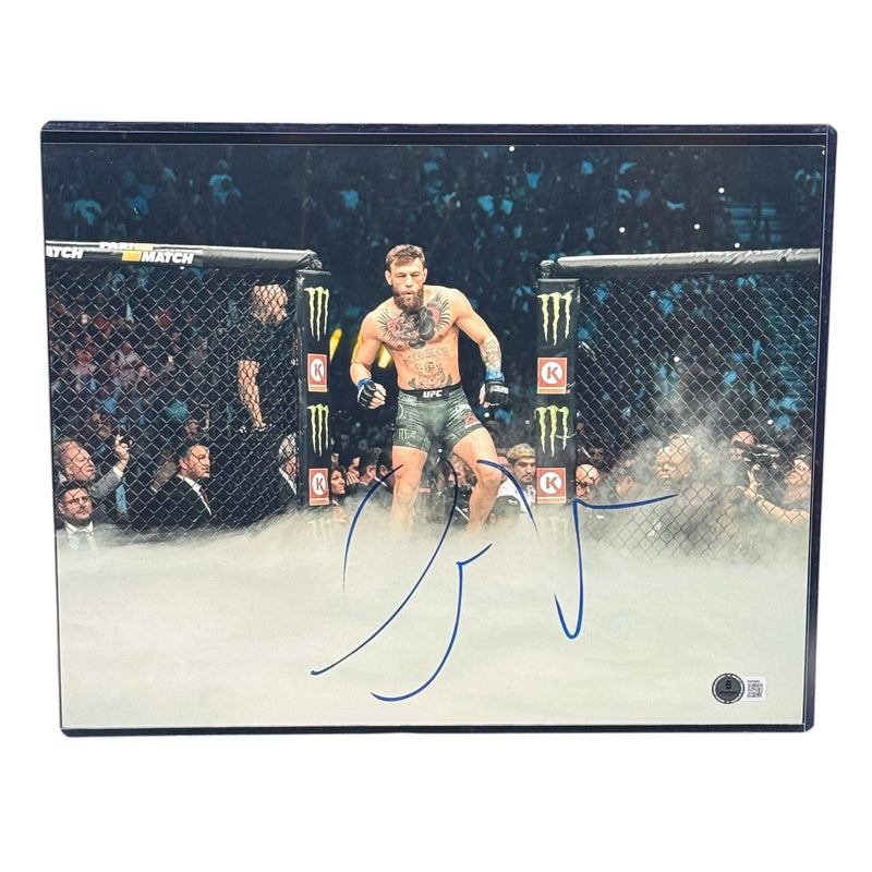 Conor McGregor Signed 11x14 Photo Notorious UFC Beckett Authentic Autograph