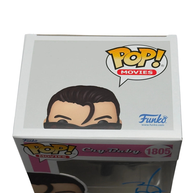 Johnny Depp Signed Wade Cry Baby Walker Funko Pop 1805 Autograph Beckett BAS