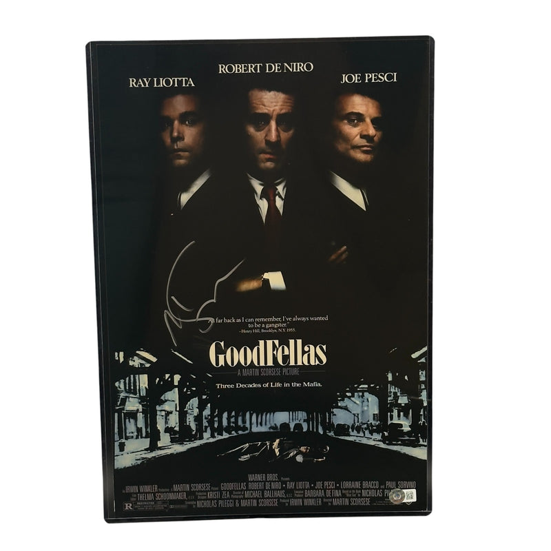 Martin Scorsese Signed 12x18 Goodfellas Photo Autographed Beckett Authentic