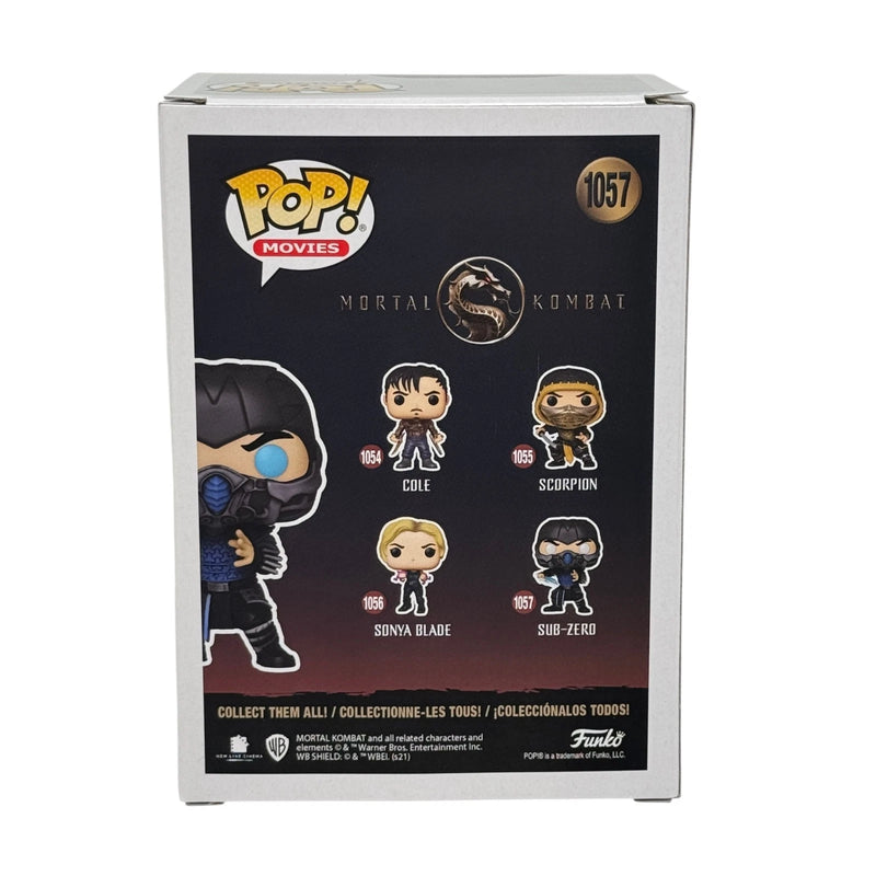 Joe Taslim Signed Sub-Zero Mortal Kombat Funko Pop #1057 Beckett BAS Autograph