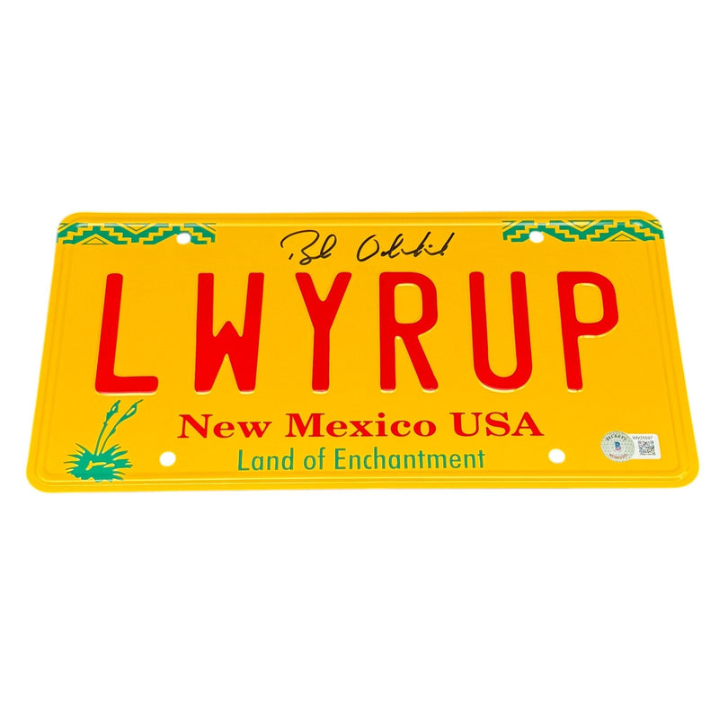Bob Odenkirk Signed License Plate Better Call Saul Beckett Authentic Autograph