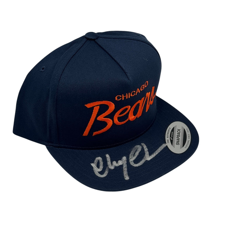 Chevy Chase Clark Griswald Signed Chicago Bears Hat Beckett Authentic Autograph