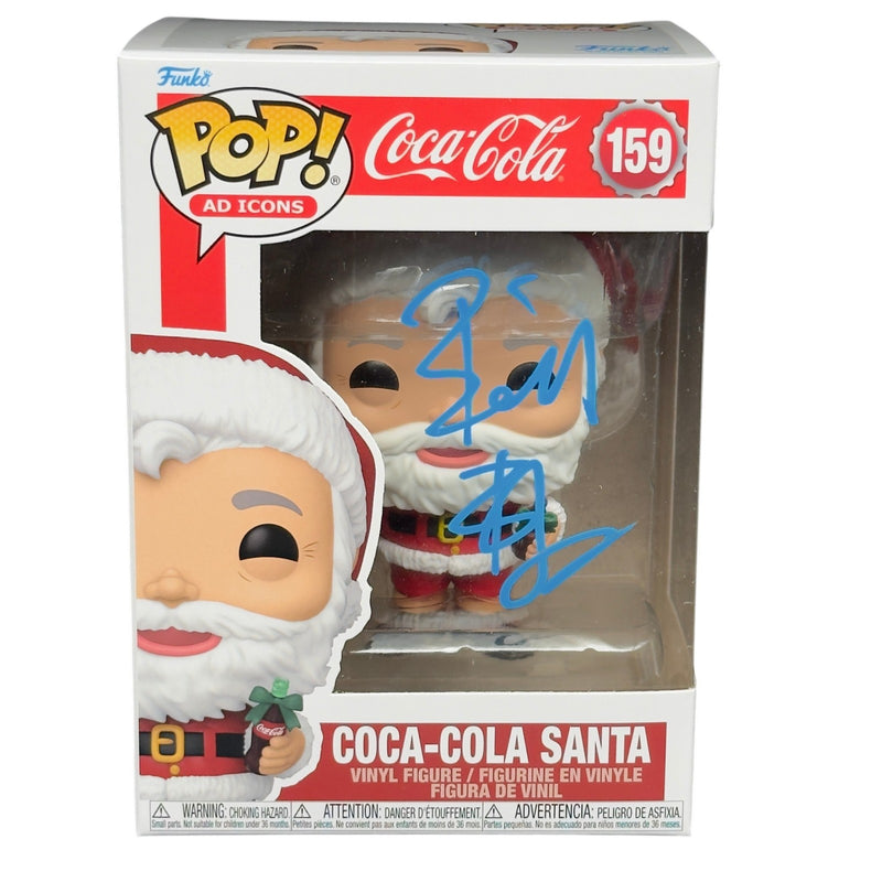 Billy Bob Thorton Signed Coca Cola Bad Santa Funko Pop 159 Autograph Beckett