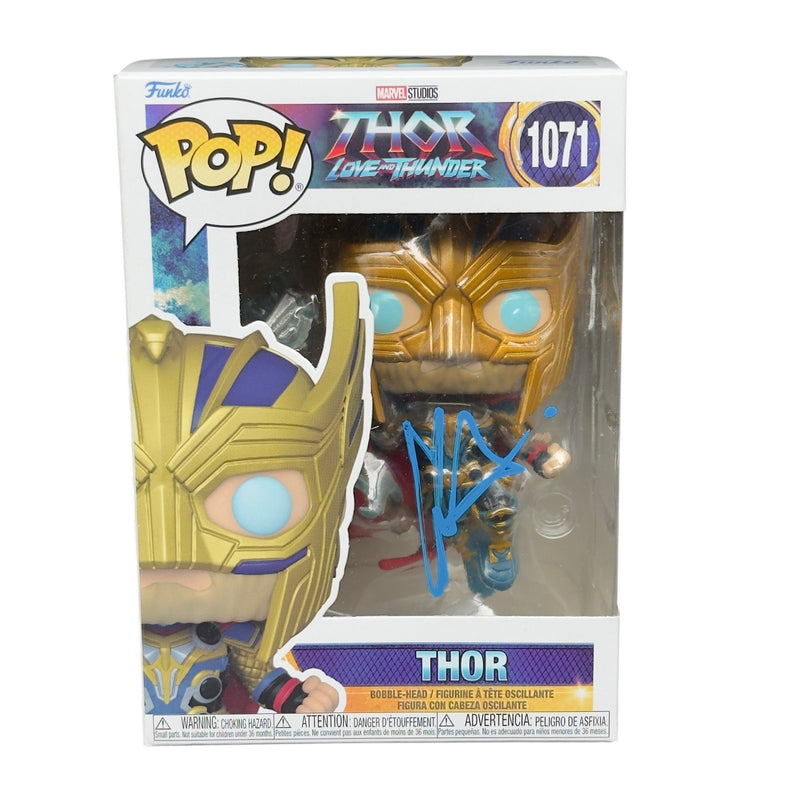 Chris Hemsworth Signed Thor Love & Thunder Funko Pop 1071 Beckett Autograph