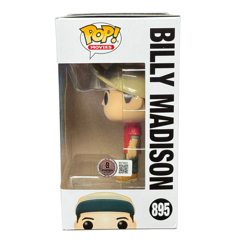 Adam Sandler Signed Billy Madison Funko Pop 895 Beckett Authentic Autograph!
