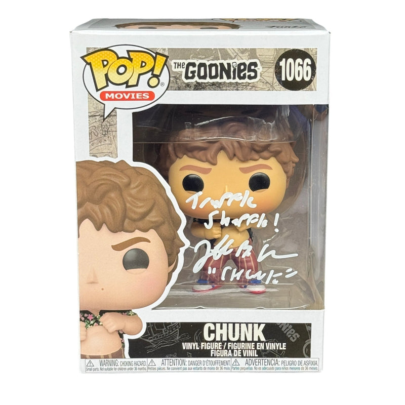 Jeff Cohen Signed The Goonies Chunk Funko Pop 1066 Beckett Authentic Autograph