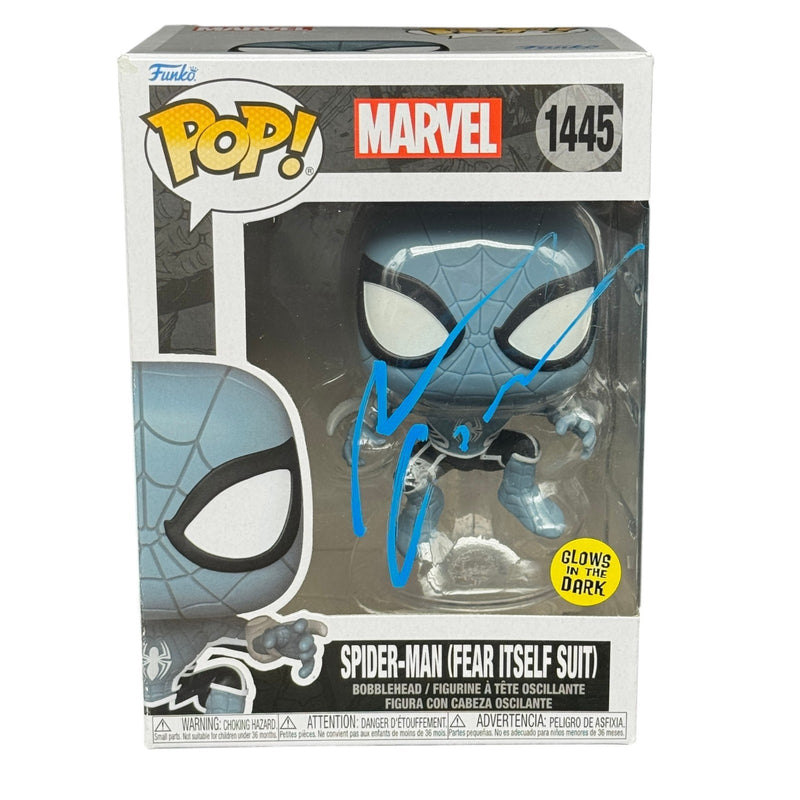 Andrew Garfield Signed Spider-Man Funko Pop 1445 Autographed Beckett Authentic