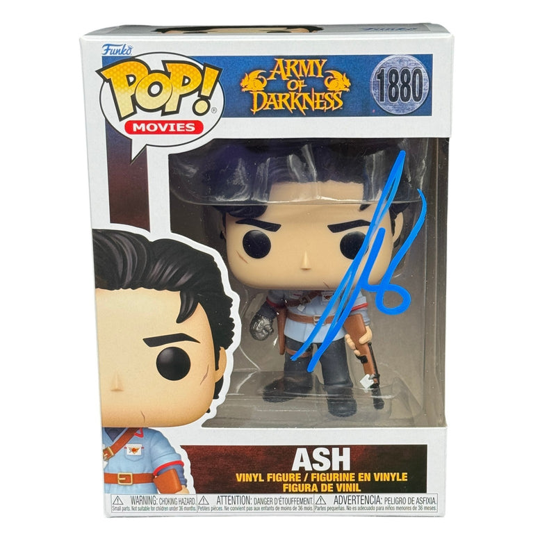Bruce Campbell Signed Army of Darkness Ash Funko Pop 1880 Beckett BAS Autograph