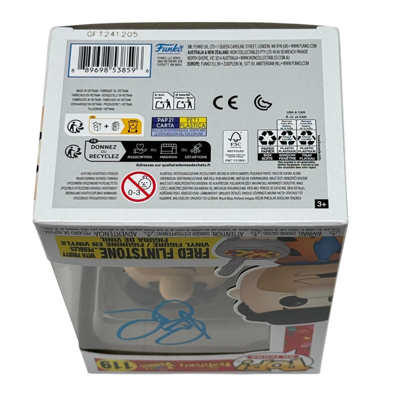 John Goodman Signed Fred Flintstone Funko Pop 119 Beckett Authentic Autograph