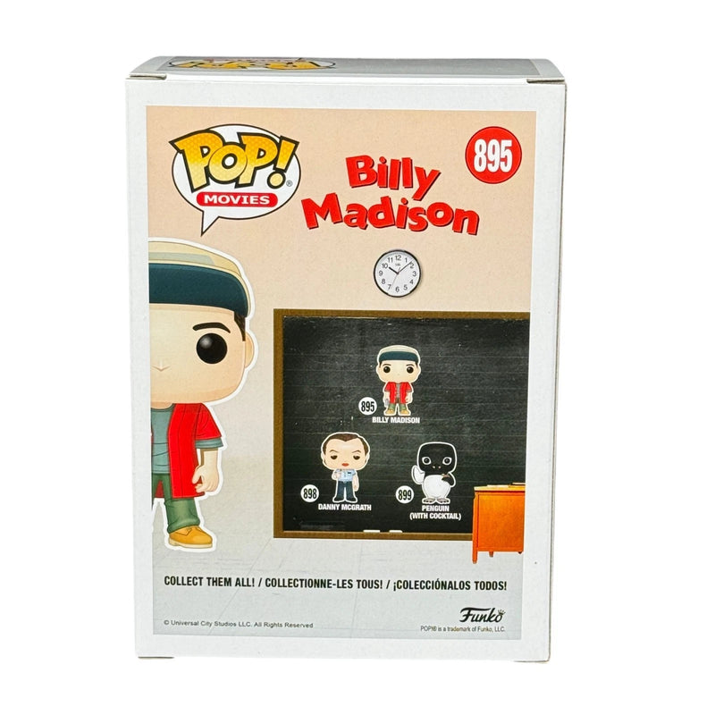 Adam Sandler Signed Billy Madison Funko Pop 895 Beckett Authentic Autograph