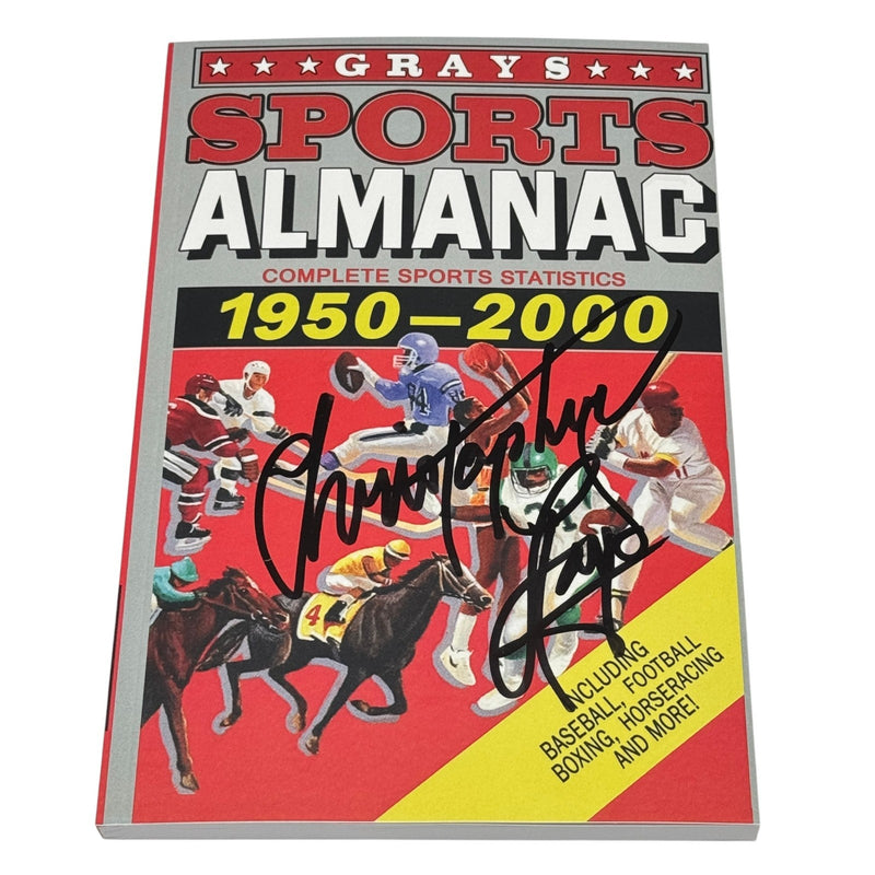 Christopher Lloyd Signed Back to the Future BTTF Almanac Beckett BAS Authentic!