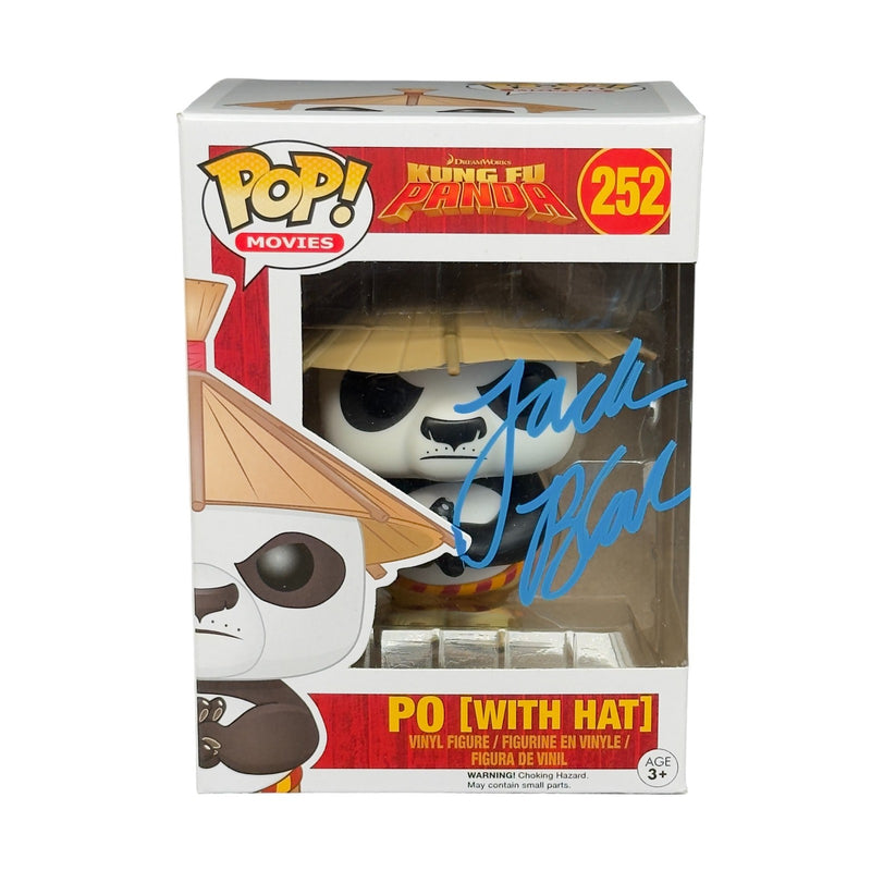 Jack Black Signed Po Kung Fu Panda Funko Pop! 252 Autograph Beckett Authentic
