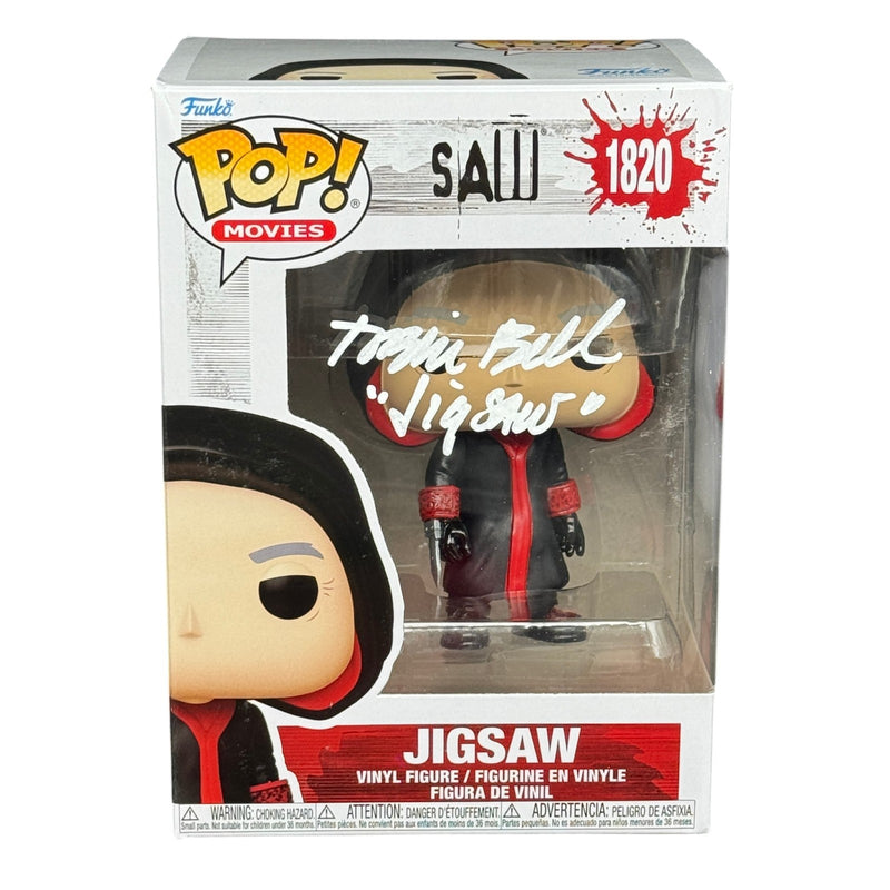 Tobin Bell "Jigsaw" Signed Funko Pop! 1820 - SAW Autograph Beckett Witnessed