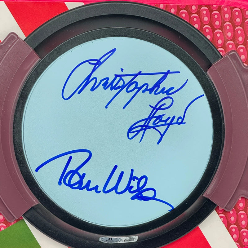 Michael J Fox Christopher Lloyd Thompson Wilson Cast Signed Hoverboard Beckett