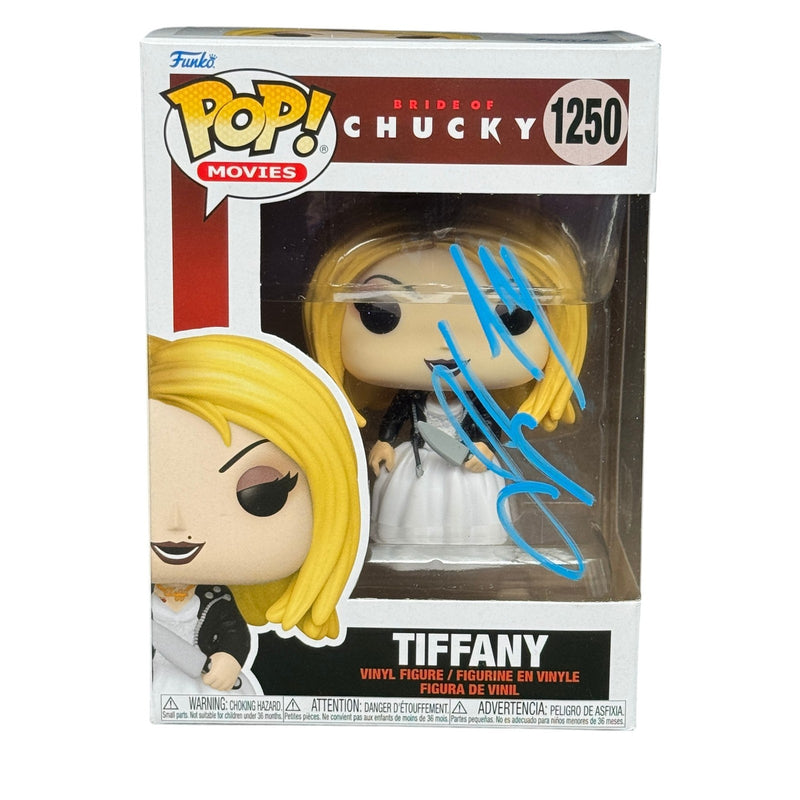 Jennifer Tilly Signed Tiffany Funko Pop 1250 Bride of Chucky Beckett Autograph