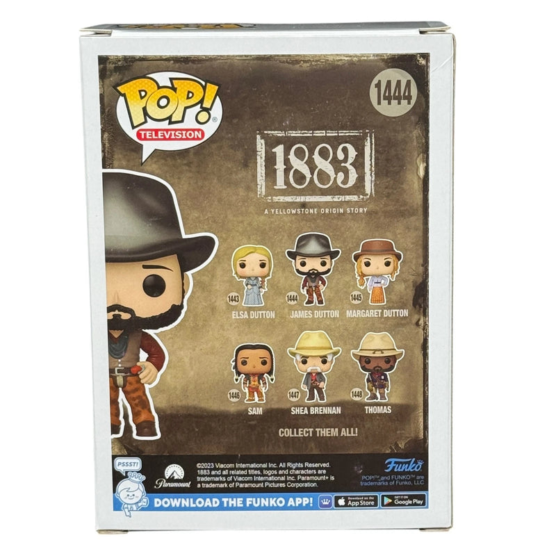 Tim McGraw Signed Funko Pop 1444 James Dutton Yellowstone 1883 Autograph Beckett