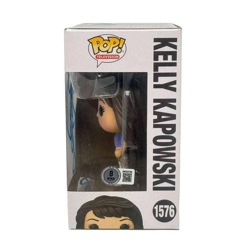 Tiffani Amber Thiessen Signed Kelly Kapowski Funko Pop 1576 Autograph Beckett