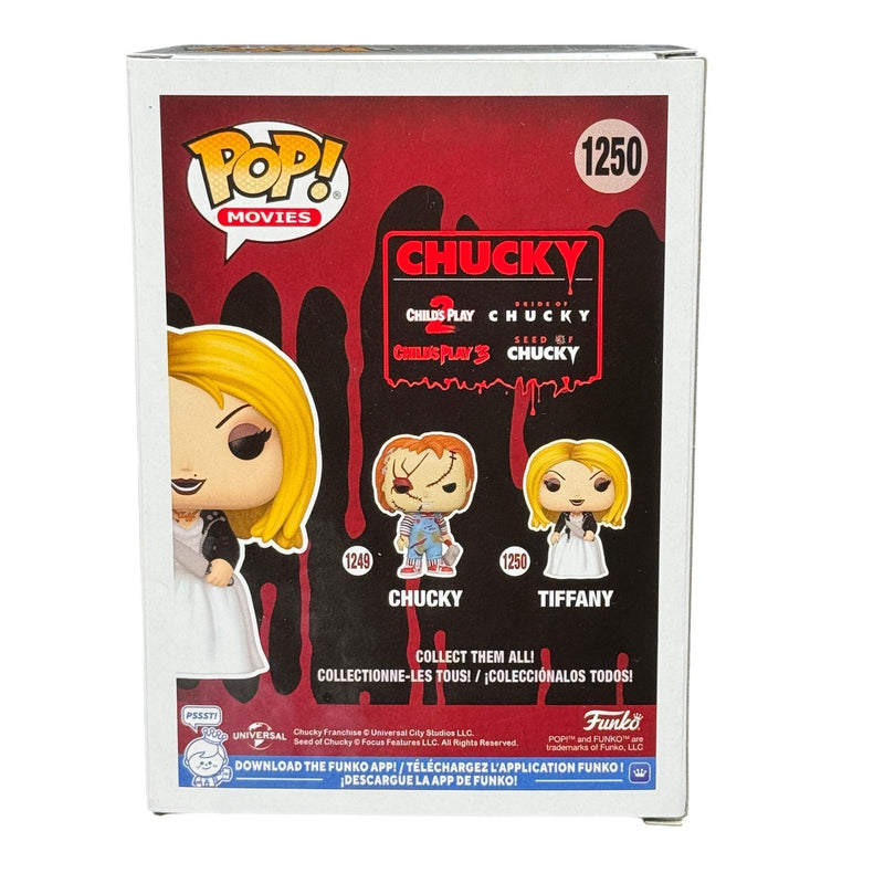 Jennifer Tilly Signed Tiffany Funko Pop 1250 Bride of Chucky Beckett Autograph!